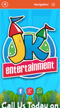 Mobile Screenshot of jk-entertainment.biz